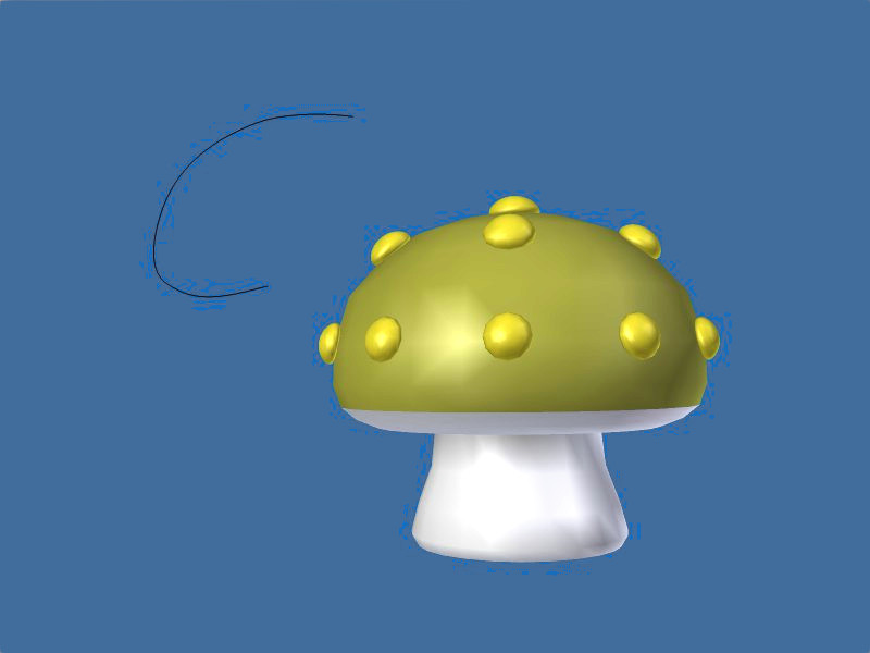 3D 'shroom model