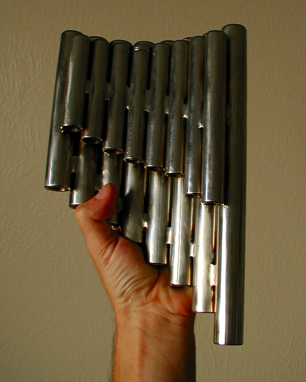Metal pan flute deals