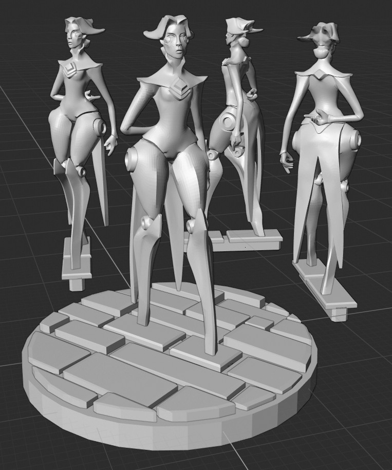 League of Legends Camille figurine