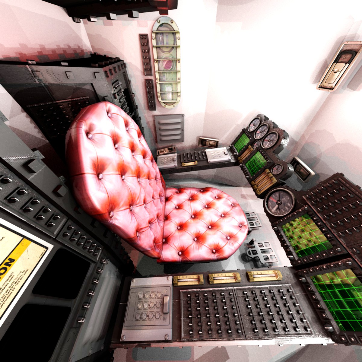 Arizona Exosuit cockpit