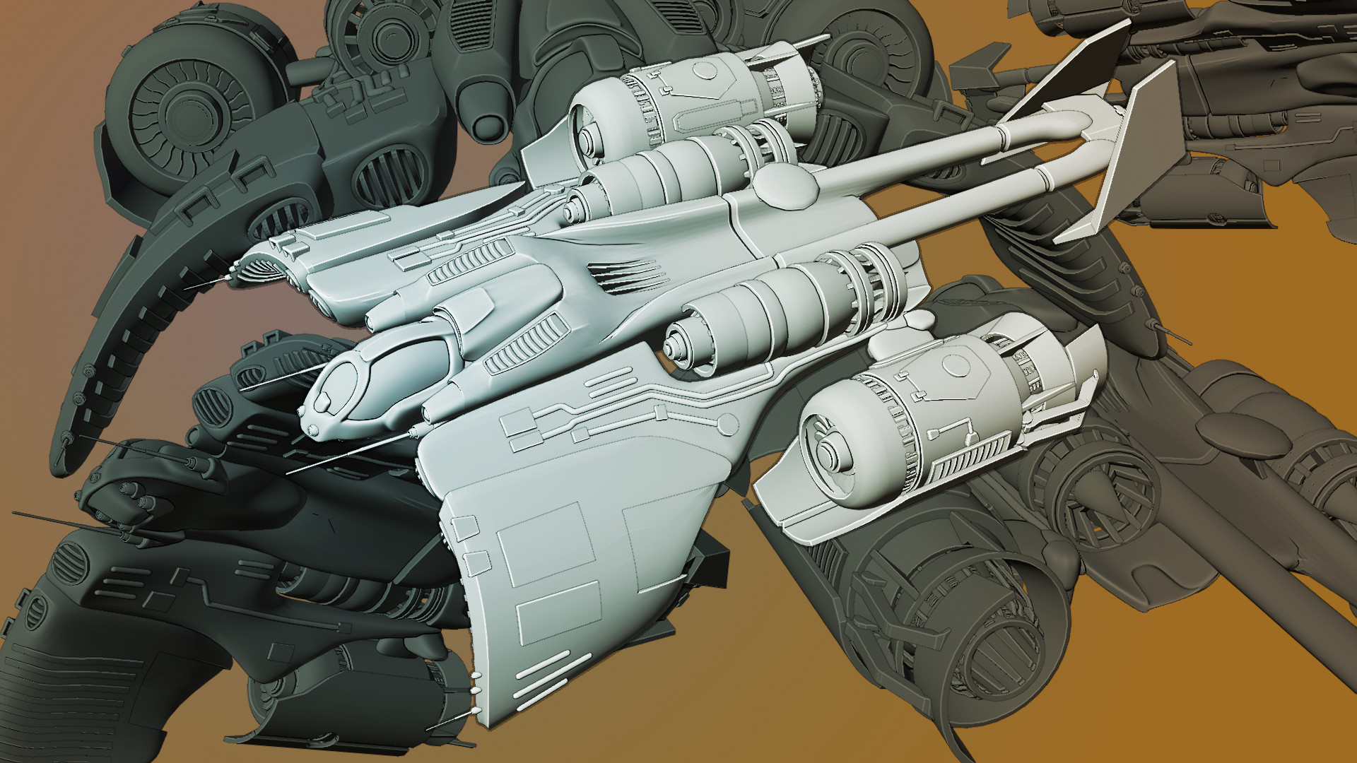 Starcraft Ghost Dropship 3D Model