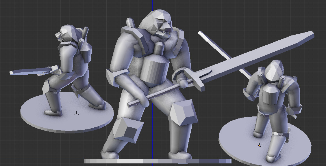 Low Poly Iron Side