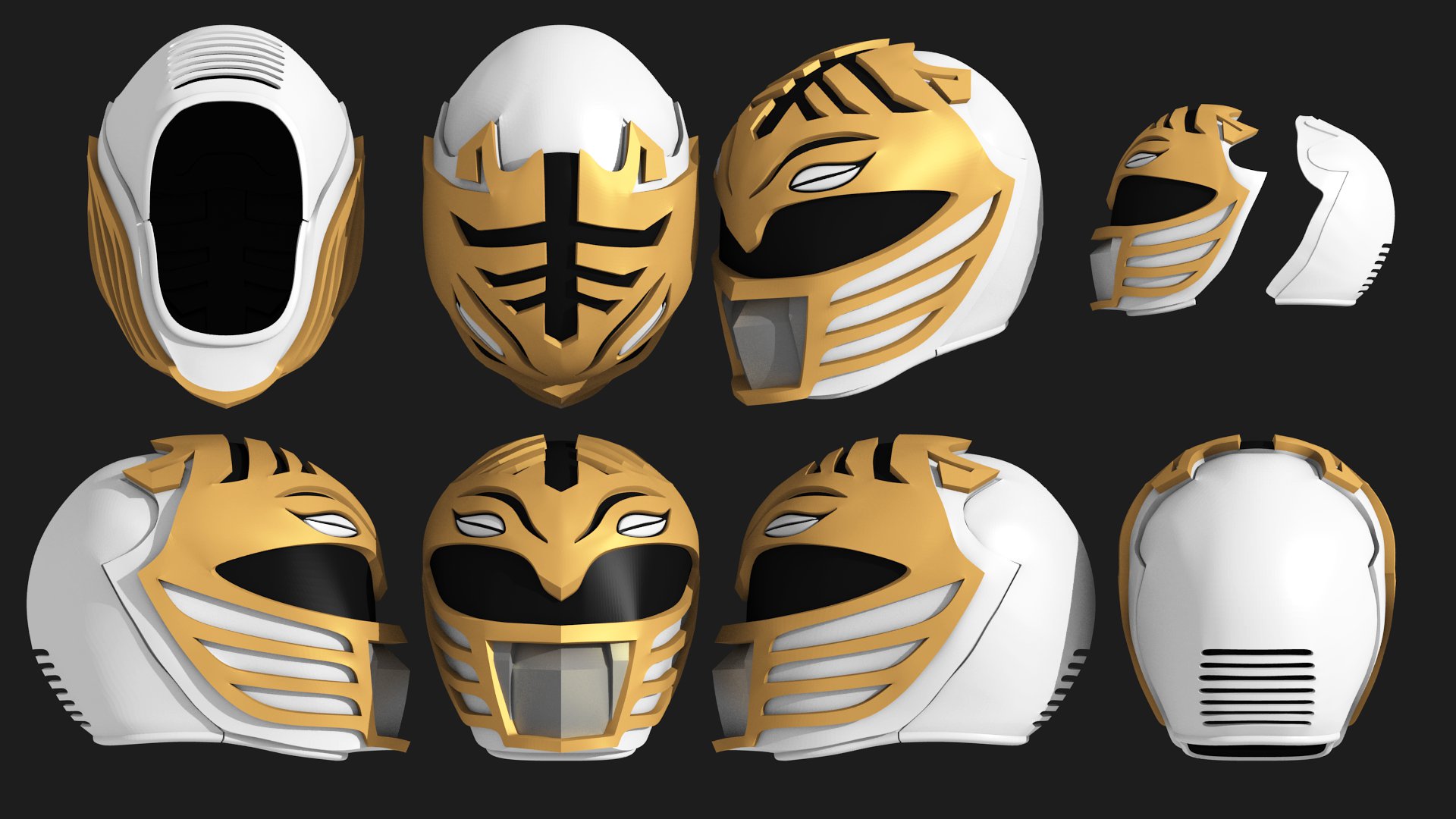 White Ranger Helm