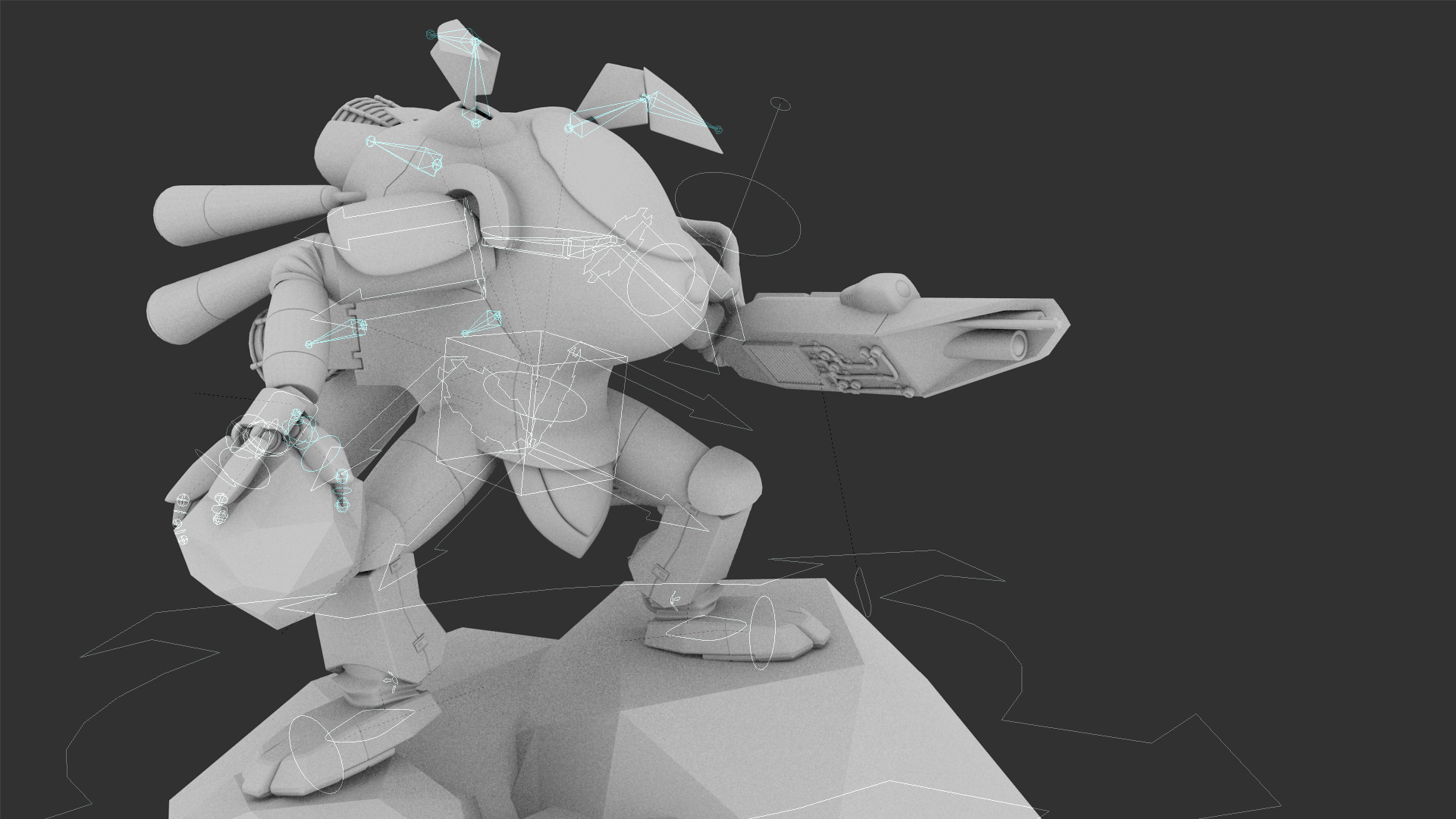 Mech rigging
