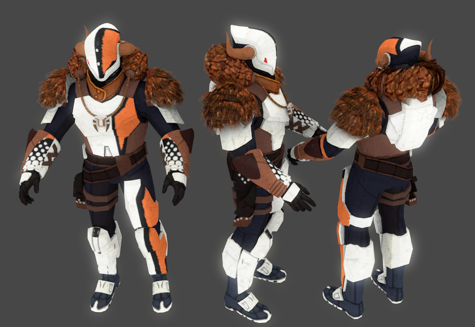 Lord Shaxx character from Destiny