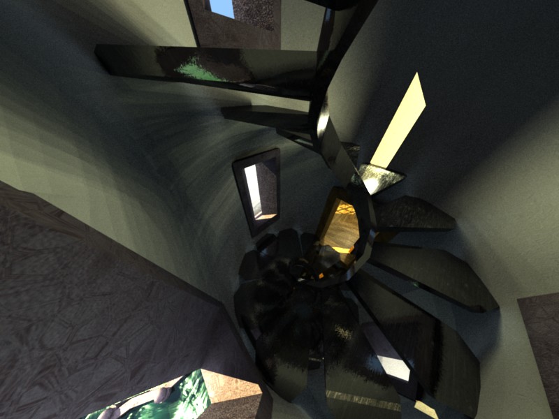 Cottage Tower Spiral Stair