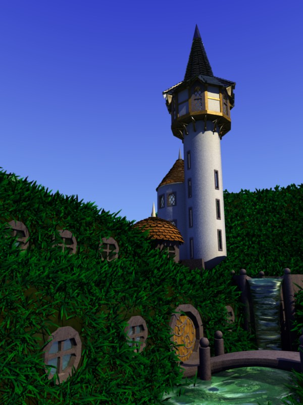 Cottage Exterior Low Angle