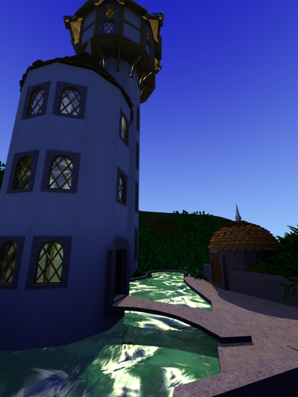 Cottage Exterior Looking Downstream