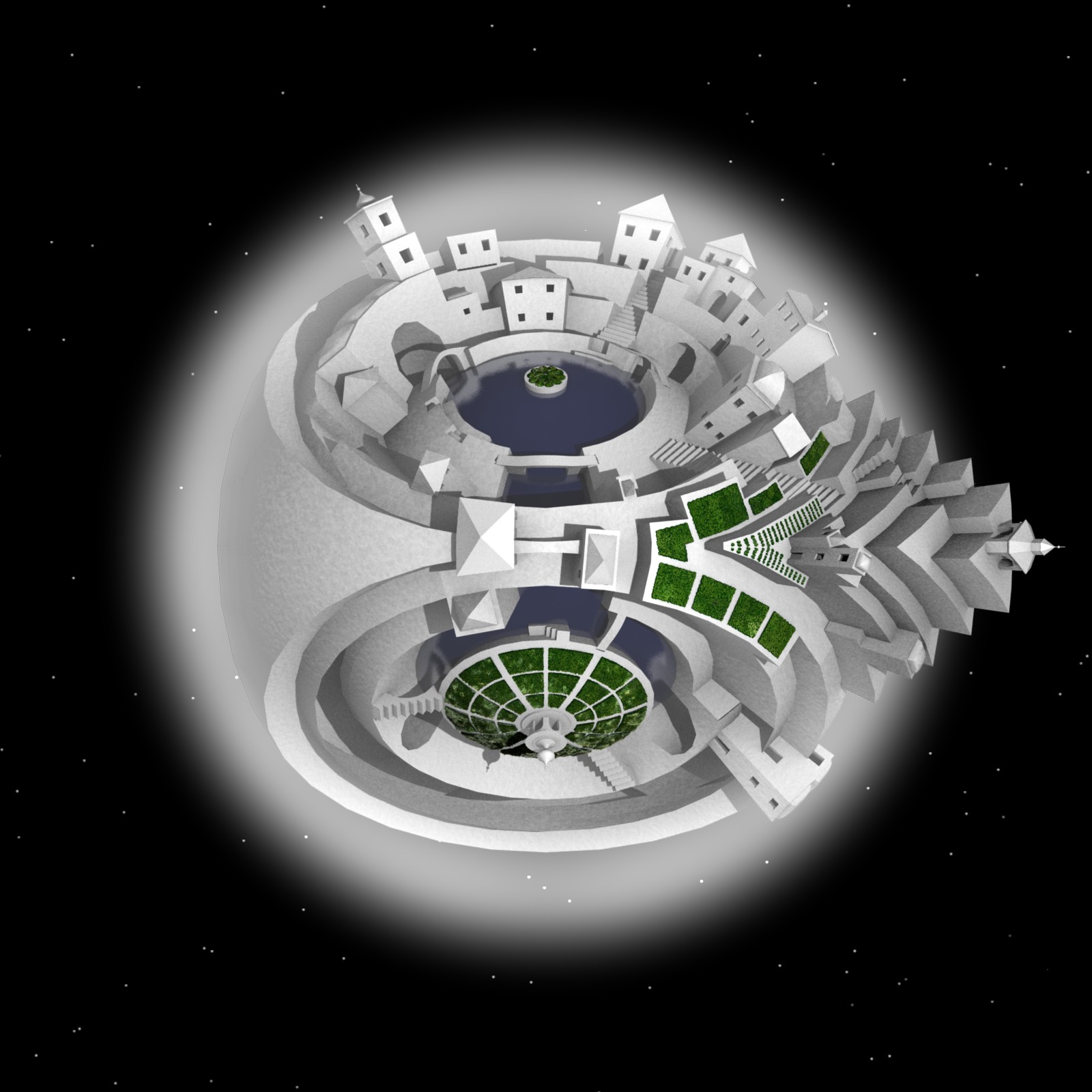 Tetrahedral Planetoid WIP