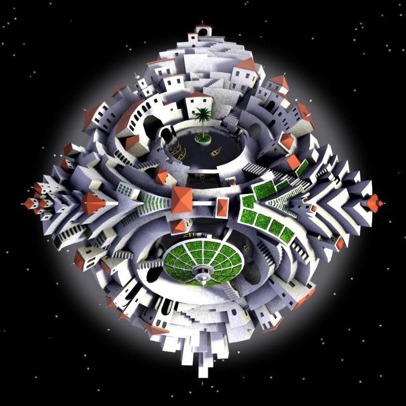 Tetrahedral Planetoid WIP