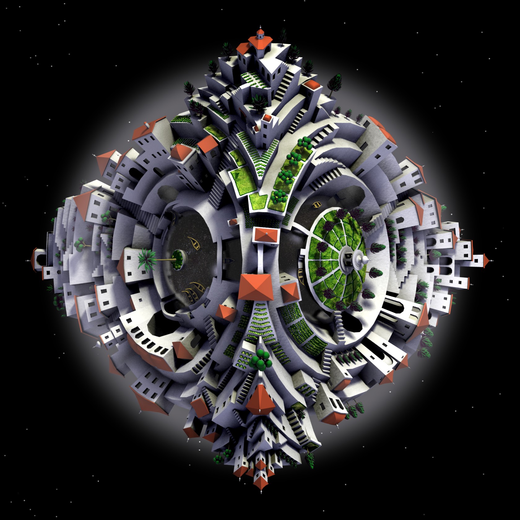 Tetrahedral Planetoid