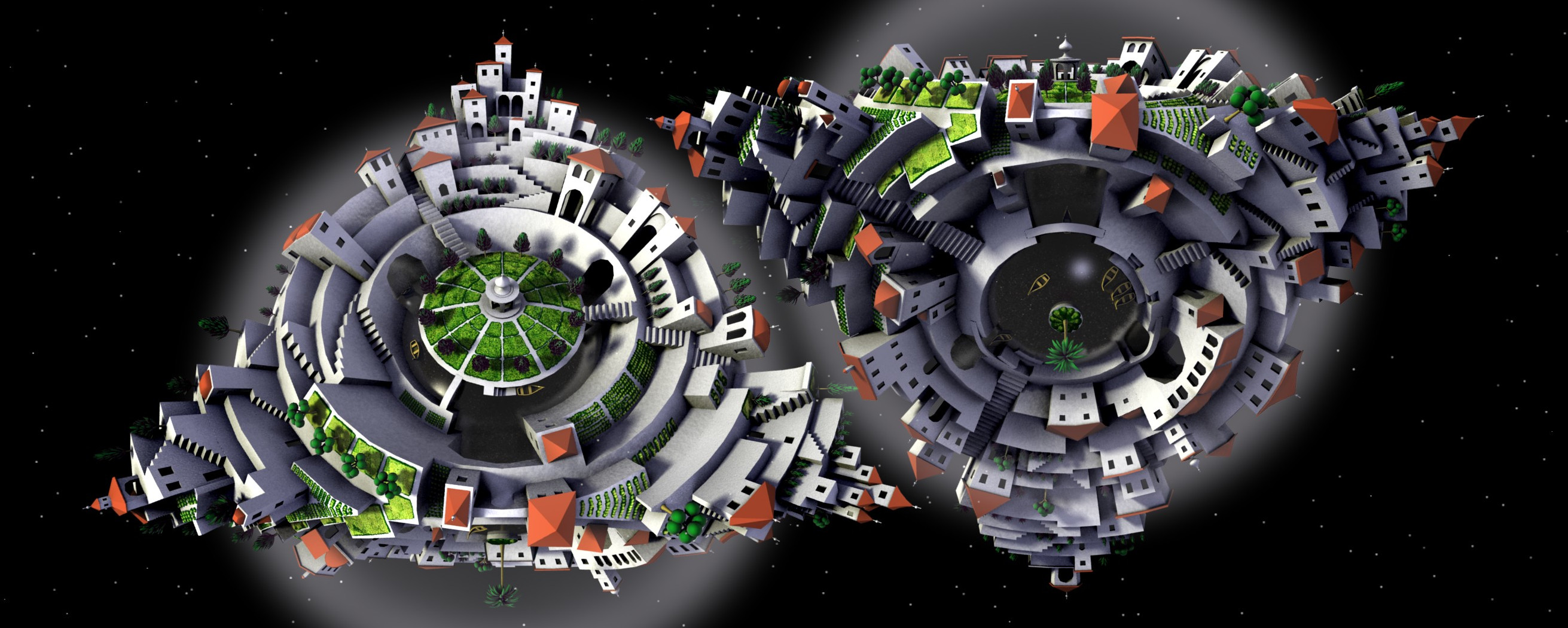 Tetrahedral Planetoid Double