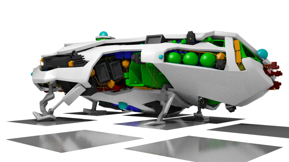 Tramp Dest Landing Legs