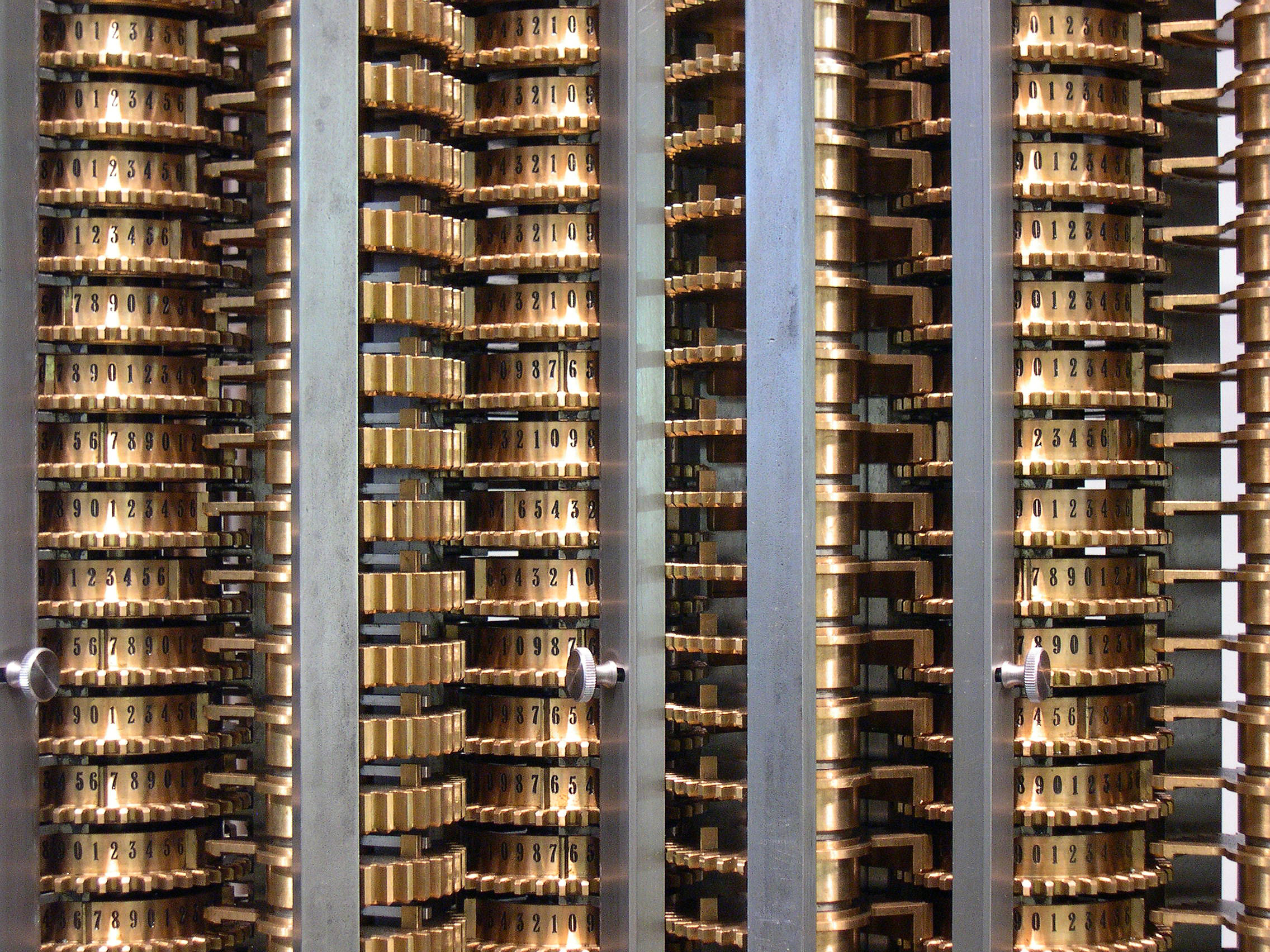 London Science Museums Replica Difference Engine