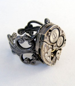 mechanical watch movement ring