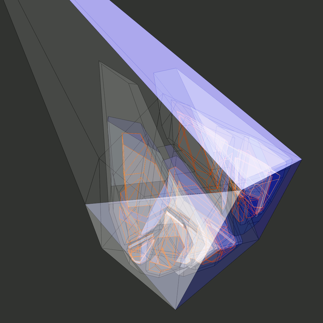 nested crystal subdivision