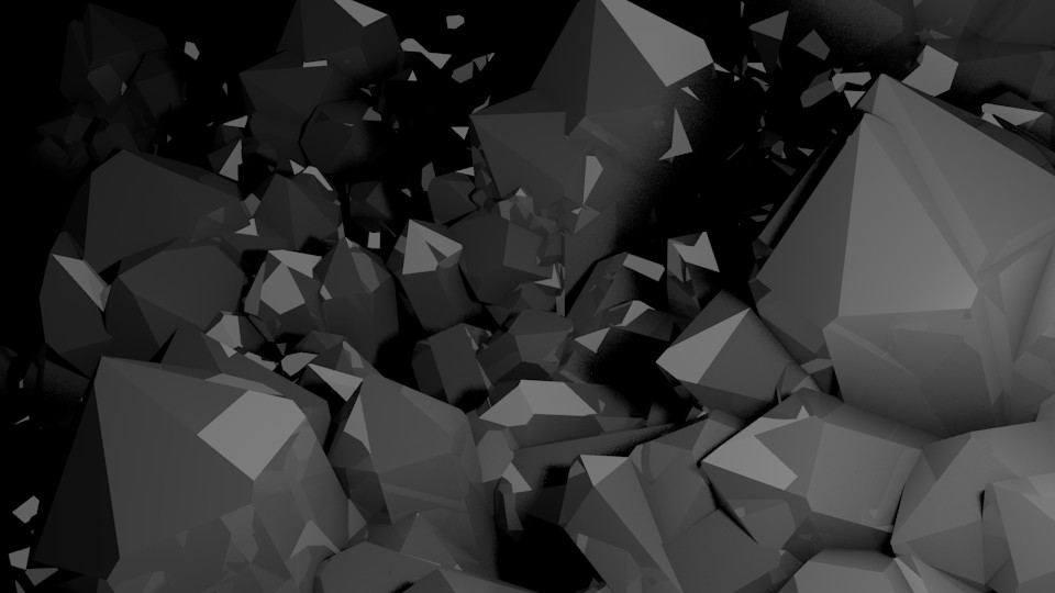 seven sided crystal cluster