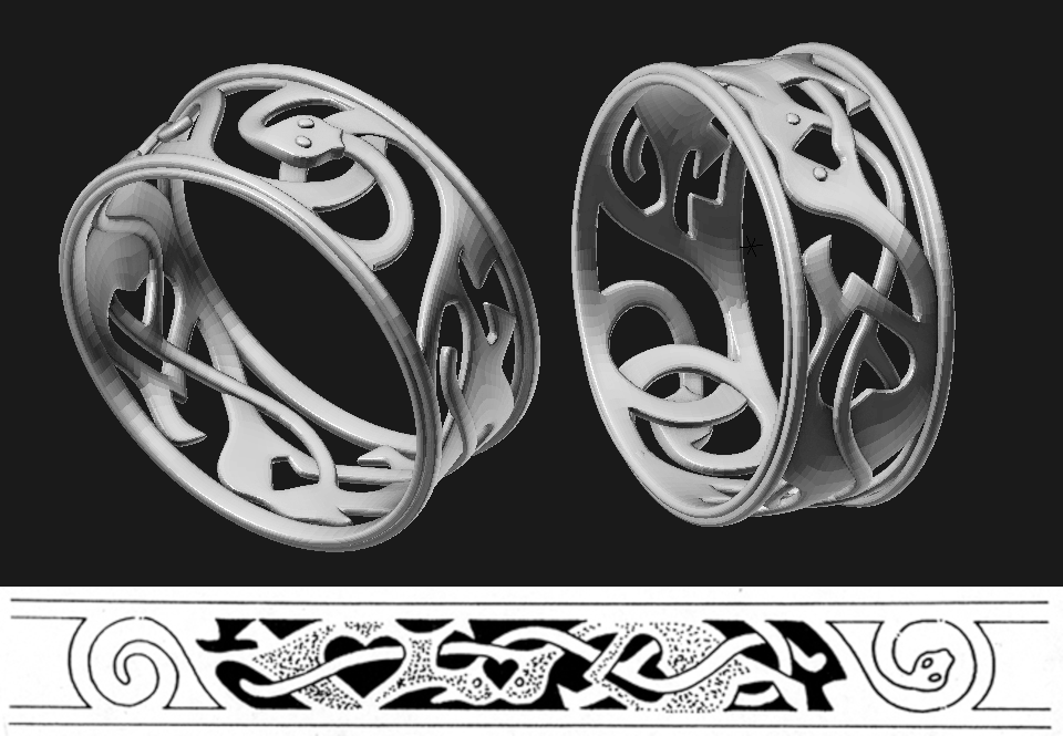 Wedding ring design by Phil and Kaja